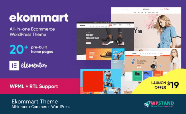 Ekommart Theme GPL v3.8.2